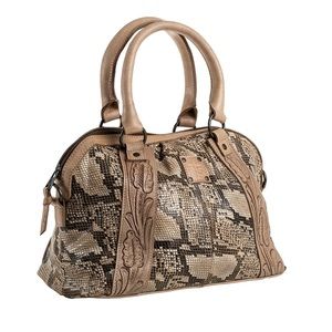 STS ranchwear real leather satchel